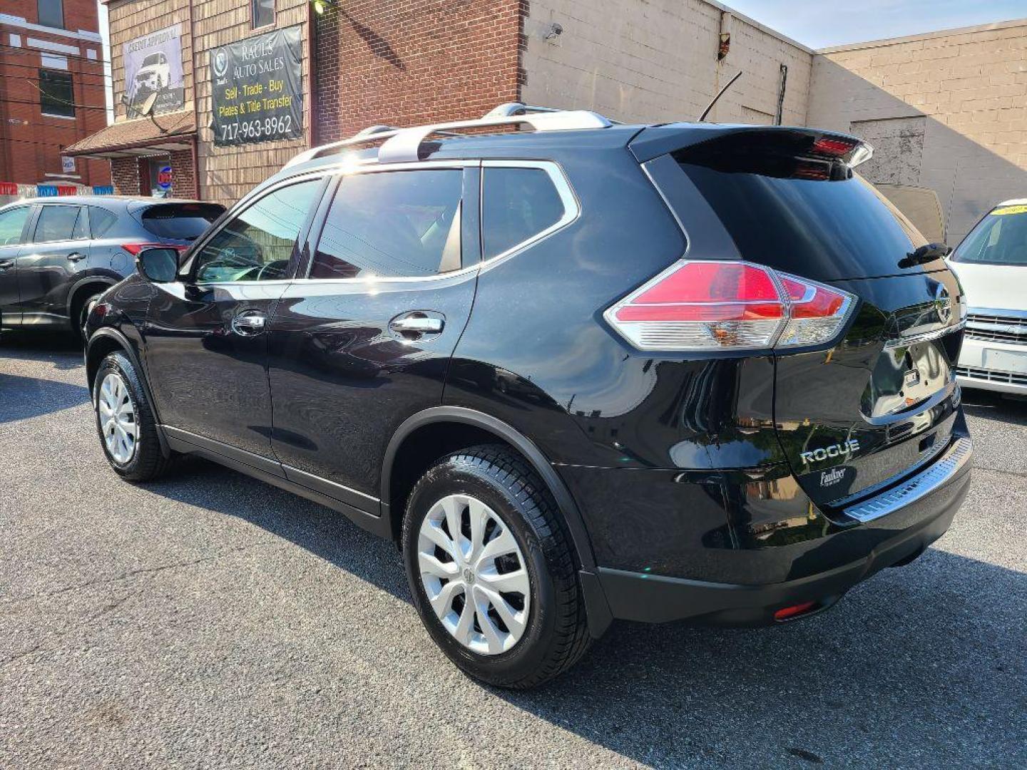 2016 BLACK NISSAN ROGUE S (KNMAT2MV8GP) with an 2.5L engine, Continuously Variable transmission, located at 7981 Paxton Street, Harrisburg, PA, 17111, (717) 561-2926, 40.261490, -76.749229 - WE FINANCE!!! Good Credit/ Bad Credit/ No Credit - ALL Trade-Ins Welcomed!!! ***Guaranteed Credit Approval*** APPLY ONLINE or CALL us TODAY ;) Internet Prices and Marketplace Prices are SPECIAL discounted ***CASH DEALS*** Retail Prices are higher. Please call us to discuss your cash and finan - Photo#2