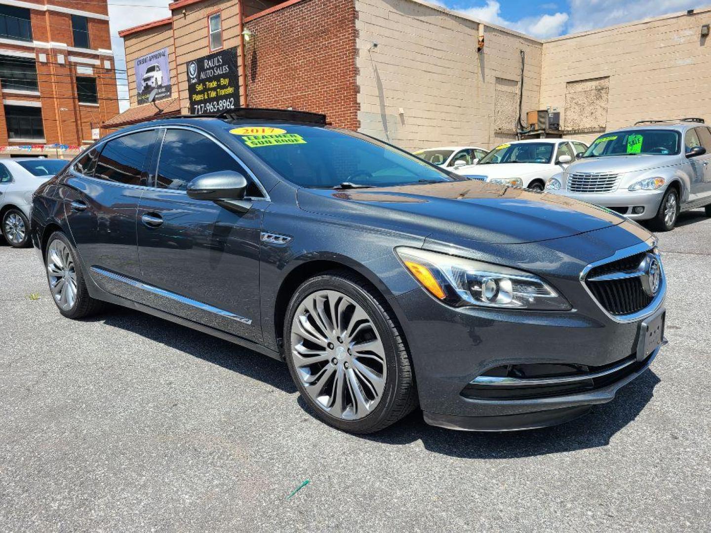 2017 GRAY BUICK LACROSSE ESSENCE (1G4ZP5SS7HU) with an 3.6L engine, Automatic transmission, located at 7981 Paxton Street, Harrisburg, PA, 17111, (717) 561-2926, 40.261490, -76.749229 - WE FINANCE!!! Good Credit/ Bad Credit/ No Credit - ALL Trade-Ins Welcomed!!! ***Guaranteed Credit Approval*** APPLY ONLINE or CALL us TODAY ;) Internet Prices and Marketplace Prices are SPECIAL discounted ***CASH DEALS*** Retail Prices are higher. Please call us to discuss your cash and finan - Photo#6