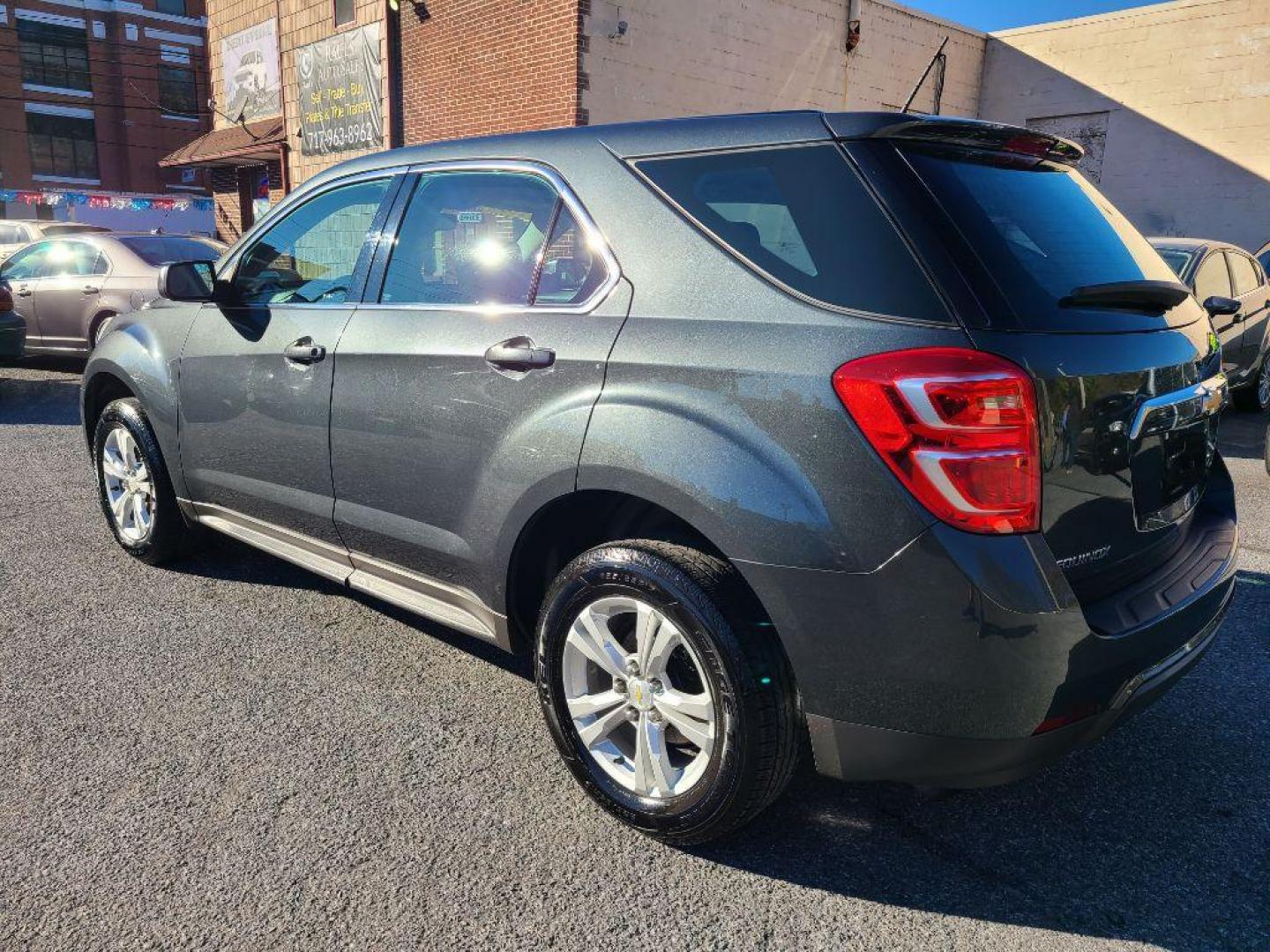 2017 GRAY CHEVROLET EQUINOX LS (2GNALBEK9H1) with an 2.4L engine, Automatic transmission, located at 7981 Paxton Street, Harrisburg, PA, 17111, (717) 561-2926, 40.261490, -76.749229 - WE FINANCE!!! Good Credit/ Bad Credit/ No Credit - ALL Trade-Ins Welcomed!!! ***Guaranteed Credit Approval*** APPLY ONLINE or CALL us TODAY ;) Internet Prices and Marketplace Prices are SPECIAL discounted ***CASH DEALS*** Retail Prices are higher. Please call us to discuss your cash and finan - Photo#2