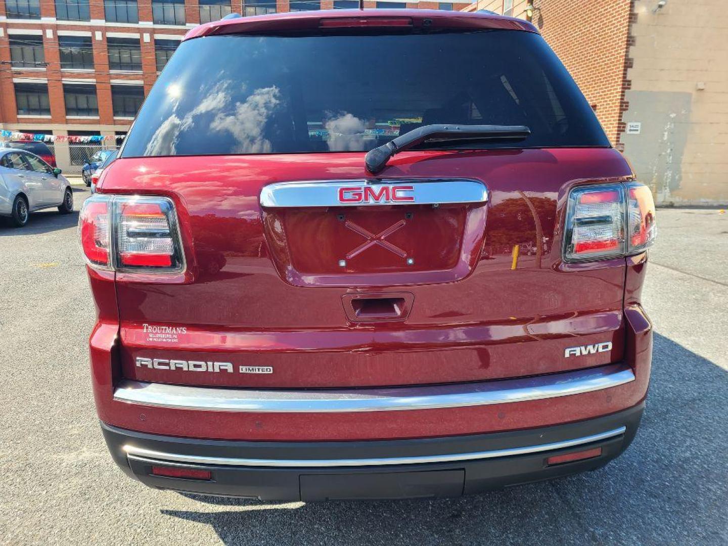 2017 MAROON GMC ACADIA LIMITED SLT-2 (1GKKVSKD7HJ) with an 3.6L engine, Automatic transmission, located at 7981 Paxton Street, Harrisburg, PA, 17111, (717) 561-2926, 40.261490, -76.749229 - WE FINANCE!!! Good Credit/ Bad Credit/ No Credit - ALL Trade-Ins Welcomed!!! ***Guaranteed Credit Approval*** APPLY ONLINE or CALL us TODAY ;) Internet Prices and Marketplace Prices are SPECIAL discounted ***CASH DEALS*** Retail Prices are higher. Please call us to discuss your cash and finan - Photo#3