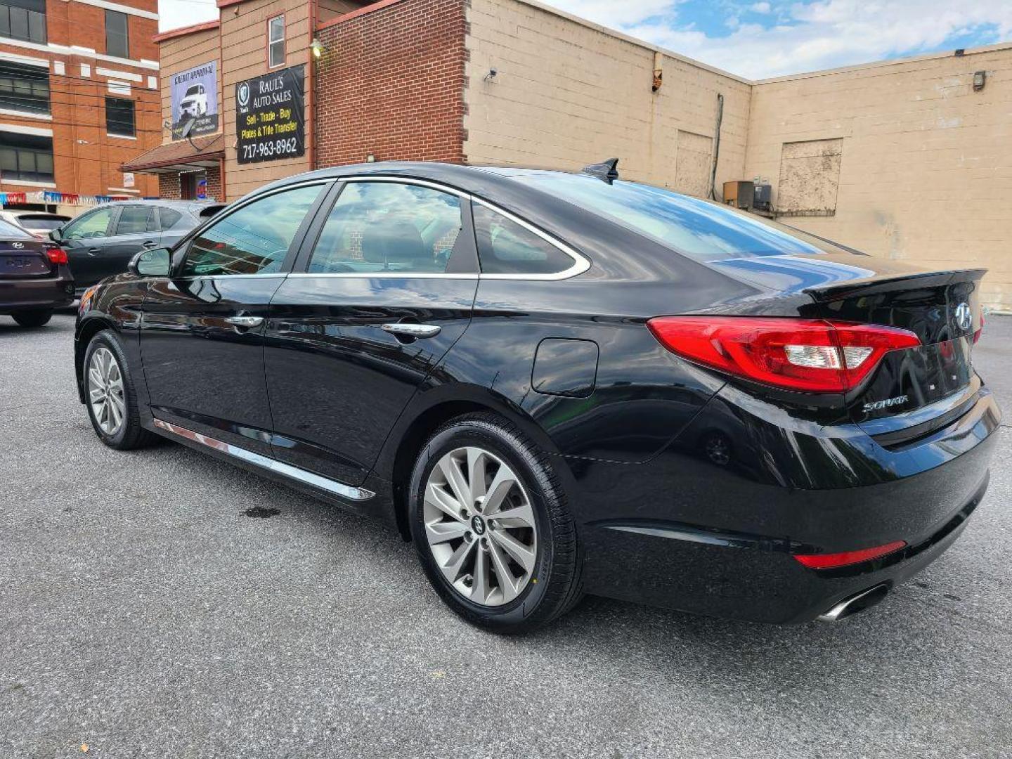 2017 BLACK HYUNDAI SONATA SPORT (5NPE34AF3HH) with an 2.4L engine, Automatic transmission, located at 7981 Paxton Street, Harrisburg, PA, 17111, (717) 561-2926, 40.261490, -76.749229 - WE FINANCE!!! Good Credit/ Bad Credit/ No Credit - ALL Trade-Ins Welcomed!!! ***Guaranteed Credit Approval*** APPLY ONLINE or CALL us TODAY ;) Internet Prices and Marketplace Prices are SPECIAL discounted ***CASH DEALS*** Retail Prices are higher. Please call us to discuss your cash and finan - Photo#2