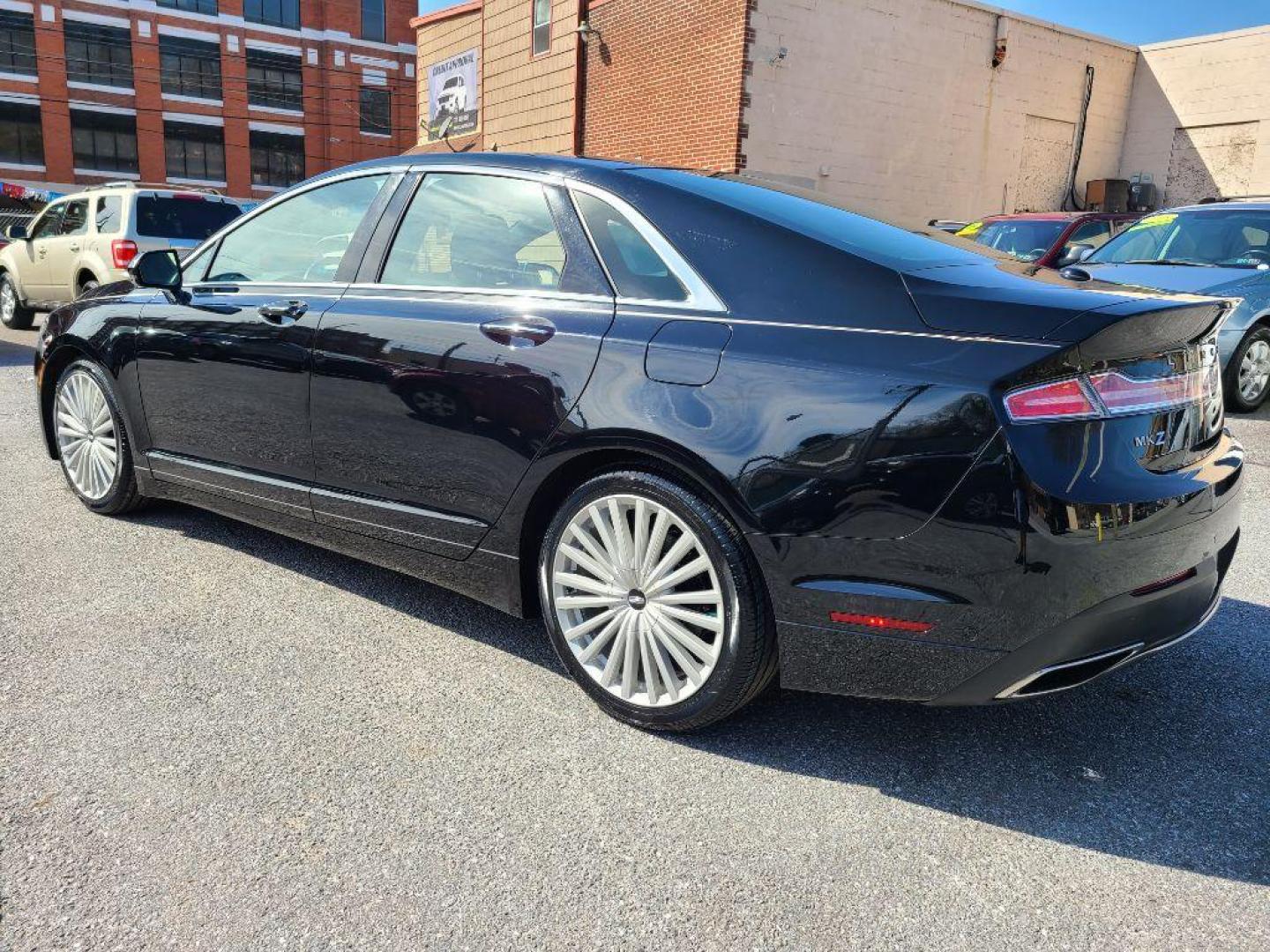 2017 BLACK LINCOLN MKZ HYBRID RESERVE (3LN6L5MU5HR) with an 2.0L engine, Continuously Variable transmission, located at 117 North Cameron Street, Harrisburg, PA, 17101, (717) 963-8962, 40.266762, -76.875259 - WE FINANCE!!! Good Credit/ Bad Credit/ No Credit - ALL Trade-Ins Welcomed!!! ***Guaranteed Credit Approval*** APPLY ONLINE or CALL us TODAY ;) Internet Prices and Marketplace Prices are SPECIAL discounted ***CASH DEALS*** Retail Prices are higher. Please call us to discuss your cash and finan - Photo#2