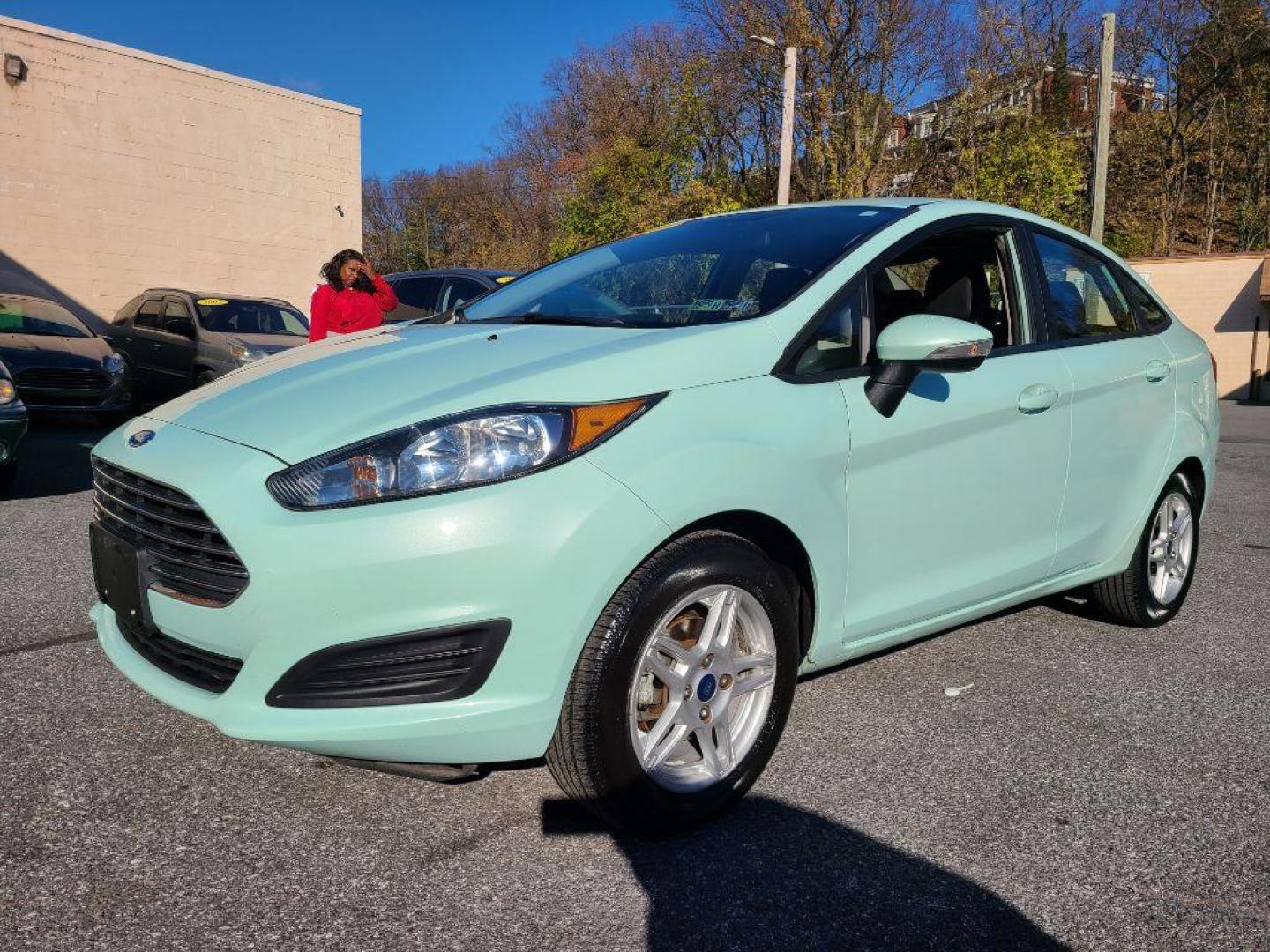 2018 GREEN FORD FIESTA SE (3FADP4BJXJM) with an 1.6L engine, 6-Speed Manual transmission, located at 7981 Paxton Street, Harrisburg, PA, 17111, (717) 561-2926, 40.261490, -76.749229 - WE FINANCE!!! Good Credit/ Bad Credit/ No Credit - ALL Trade-Ins Welcomed!!! ***Guaranteed Credit Approval*** APPLY ONLINE or CALL us TODAY ;) Internet Prices and Marketplace Prices are SPECIAL discounted ***CASH DEALS*** Retail Prices are higher. Please call us to discuss your cash and finan - Photo#0