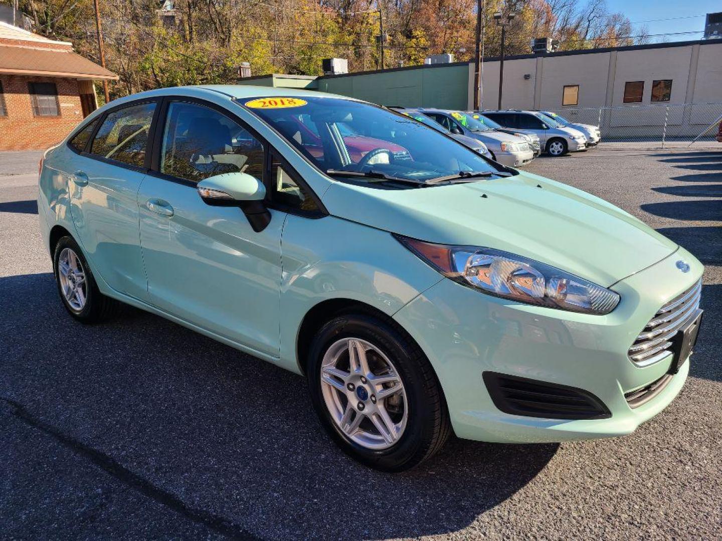 2018 GREEN FORD FIESTA SE (3FADP4BJXJM) with an 1.6L engine, 6-Speed Manual transmission, located at 7981 Paxton Street, Harrisburg, PA, 17111, (717) 561-2926, 40.261490, -76.749229 - WE FINANCE!!! Good Credit/ Bad Credit/ No Credit - ALL Trade-Ins Welcomed!!! ***Guaranteed Credit Approval*** APPLY ONLINE or CALL us TODAY ;) Internet Prices and Marketplace Prices are SPECIAL discounted ***CASH DEALS*** Retail Prices are higher. Please call us to discuss your cash and finan - Photo#6