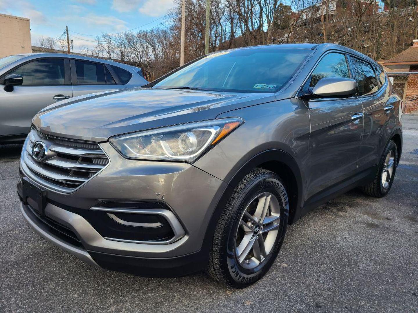 2018 GRAY HYUNDAI SANTA FE SPORT SPORT (5NMZT3LB4JH) with an 2.4L engine, Automatic transmission, located at 7981 Paxton Street, Harrisburg, PA, 17111, (717) 561-2926, 40.261490, -76.749229 - WE FINANCE!!! Good Credit/ Bad Credit/ No Credit - ALL Trade-Ins Welcomed!!! ***Guaranteed Credit Approval*** APPLY ONLINE or CALL us TODAY ;) Internet Prices and Marketplace Prices are SPECIAL discounted ***CASH DEALS*** Retail Prices are higher. Please call us to discuss your cash and finan - Photo#0