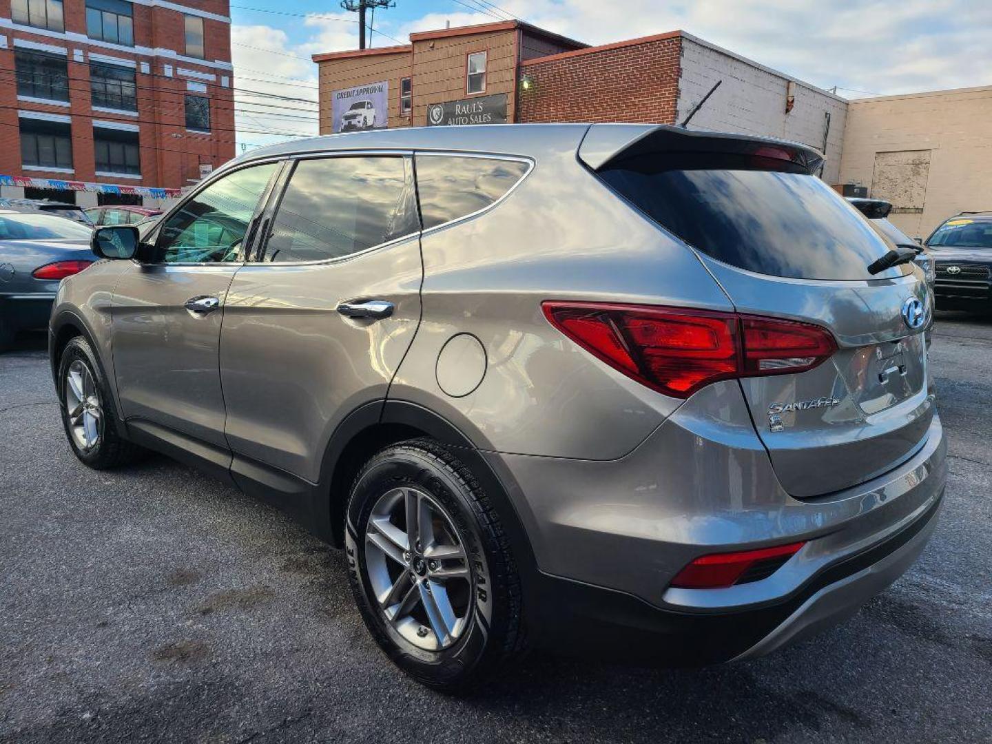 2018 GRAY HYUNDAI SANTA FE SPORT SPORT (5NMZT3LB4JH) with an 2.4L engine, Automatic transmission, located at 7981 Paxton Street, Harrisburg, PA, 17111, (717) 561-2926, 40.261490, -76.749229 - WE FINANCE!!! Good Credit/ Bad Credit/ No Credit - ALL Trade-Ins Welcomed!!! ***Guaranteed Credit Approval*** APPLY ONLINE or CALL us TODAY ;) Internet Prices and Marketplace Prices are SPECIAL discounted ***CASH DEALS*** Retail Prices are higher. Please call us to discuss your cash and finan - Photo#2