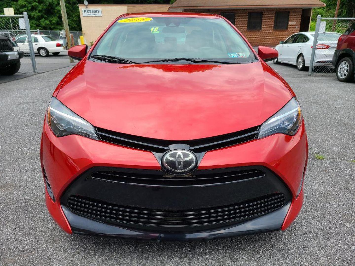 2018 RED TOYOTA COROLLA LE (2T1BURHE5JC) with an 1.8L engine, Continuously Variable transmission, located at 117 North Cameron Street, Harrisburg, PA, 17101, (717) 963-8962, 40.266762, -76.875259 - WE FINANCE!!! Good Credit/ Bad Credit/ No Credit - ALL Trade-Ins Welcomed!!! ***Guaranteed Credit Approval*** APPLY ONLINE or CALL us TODAY ;) Internet Prices and Marketplace Prices are SPECIAL discounted ***CASH DEALS*** Retail Prices are higher. Please call us to discuss your cash and finan - Photo#7