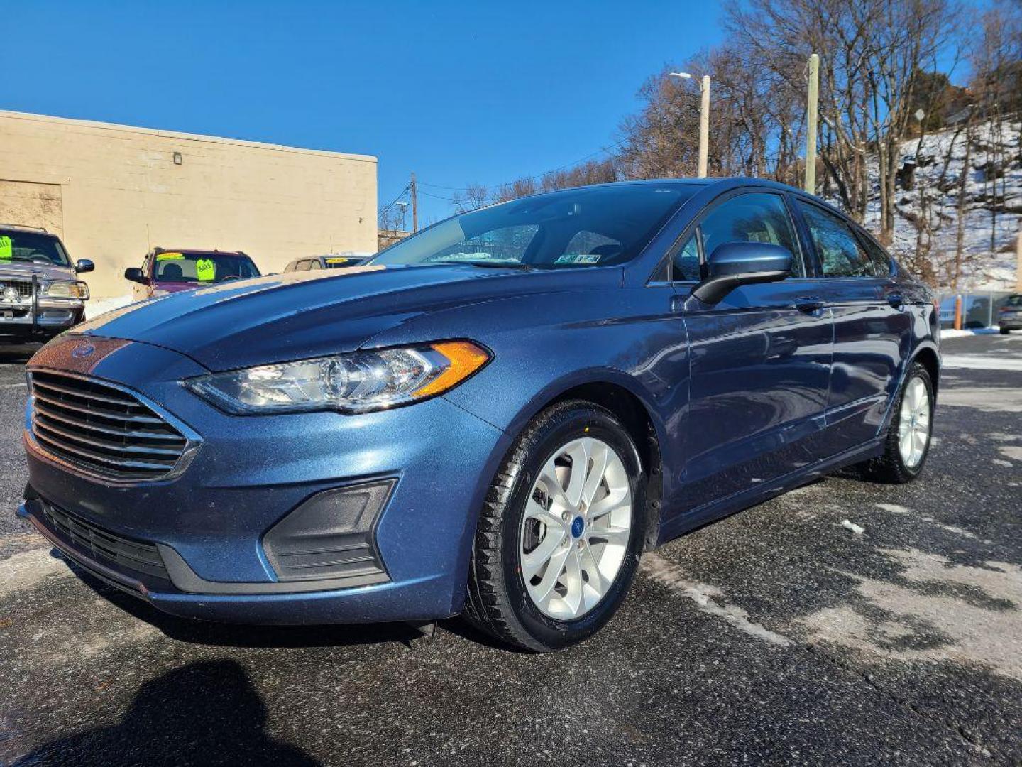 2019 BLUE FORD FUSION SE (3FA6P0H74KR) with an 2.5L engine, Automatic transmission, located at 7981 Paxton Street, Harrisburg, PA, 17111, (717) 561-2926, 40.261490, -76.749229 - WE FINANCE!!! Good Credit/ Bad Credit/ No Credit - ALL Trade-Ins Welcomed!!! ***Guaranteed Credit Approval*** APPLY ONLINE or CALL us TODAY ;) Internet Prices and Marketplace Prices are SPECIAL discounted ***CASH DEALS*** Retail Prices are higher. Please call us to discuss your cash and finan - Photo#0