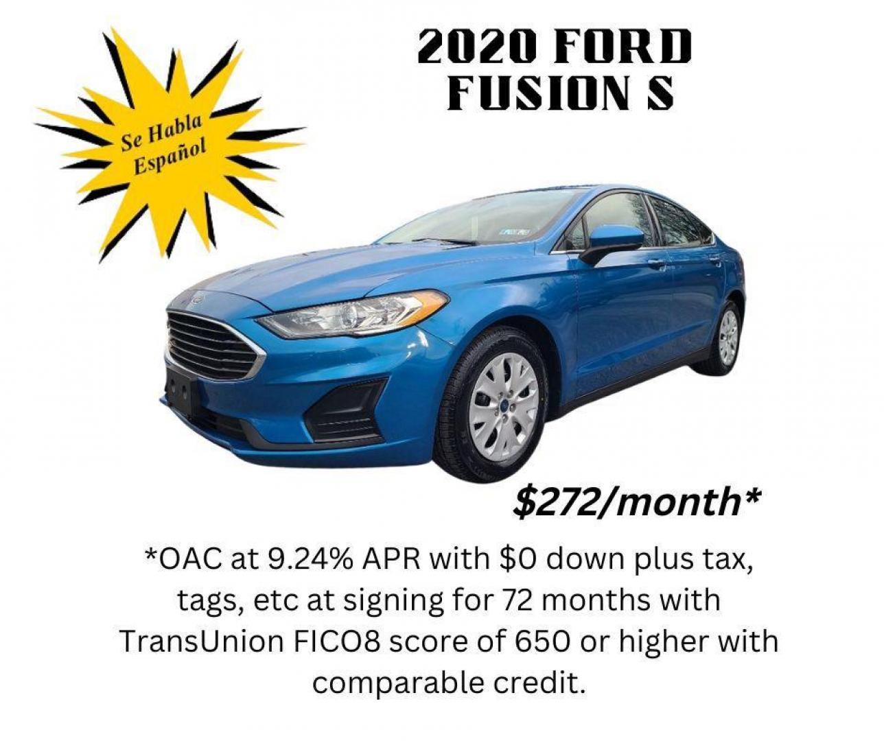 2020 BLUE FORD FUSION S (3FA6P0G76LR) with an 2.5L engine, Automatic transmission, located at 7981 Paxton Street, Harrisburg, PA, 17111, (717) 561-2926, 40.261490, -76.749229 - WE FINANCE!!! Good Credit/ Bad Credit/ No Credit - ALL Trade-Ins Welcomed!!! ***Guaranteed Credit Approval*** APPLY ONLINE or CALL us TODAY ;) Internet Prices and Marketplace Prices are SPECIAL discounted ***CASH DEALS*** Retail Prices are higher. Please call us to discuss your cash and finan - Photo#13